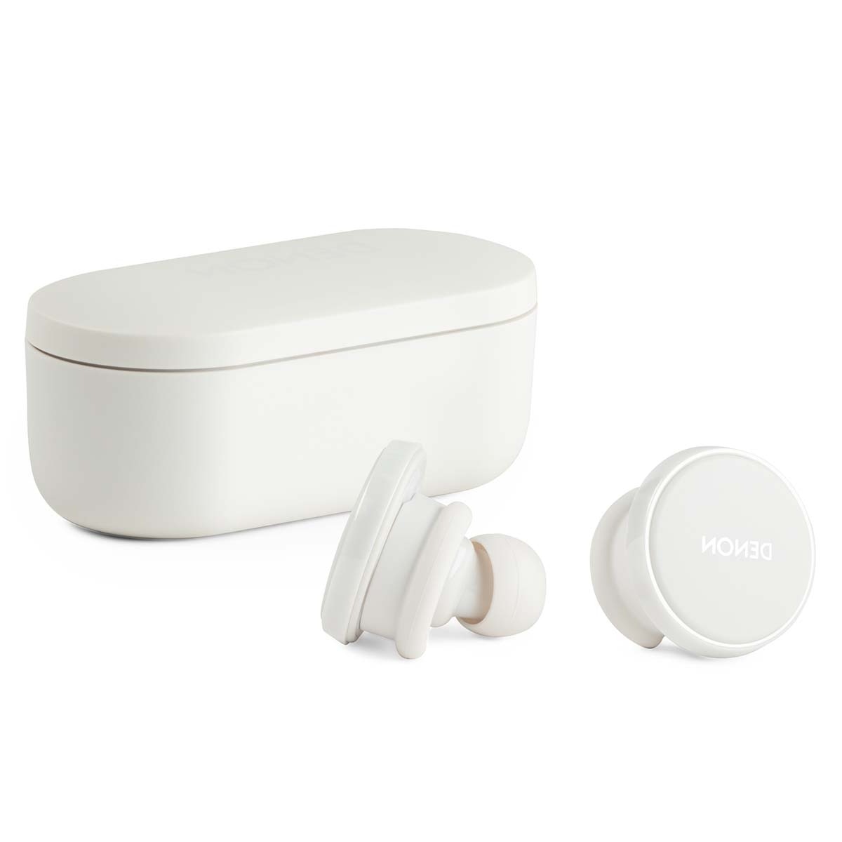 Denon PerL PRO ホワイト Casti Denon Perl Pro: Casti wireless premium cu anulare a zgomotului