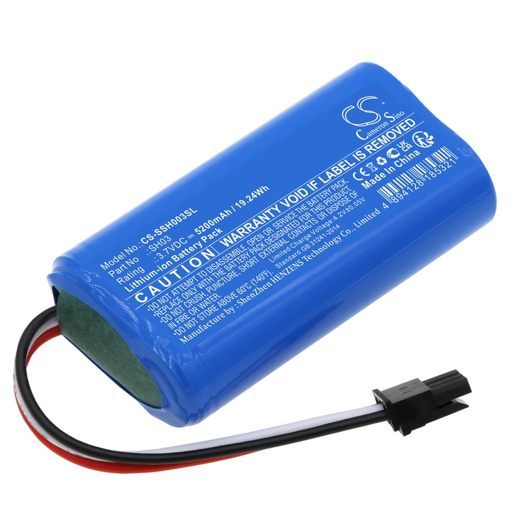 Baterie Li-ion 5200mAh, Cameron Sino, CS-SSH003SL, Albastru, 68.5x37.2x19cm