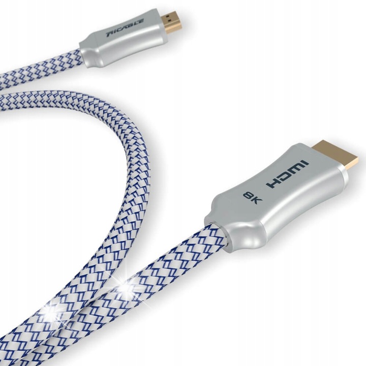 Cablu HDMI 2.1 Ricable Visus, 3m, 8K/10K, HDR, eARC