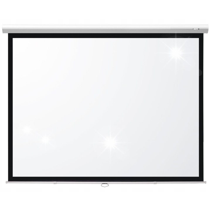 Ecran de proiectie Suprema Feniks Elegant 16:9 200x113cm Matt Grey HD, montaj tavan/ perete, sistem de retractare lent