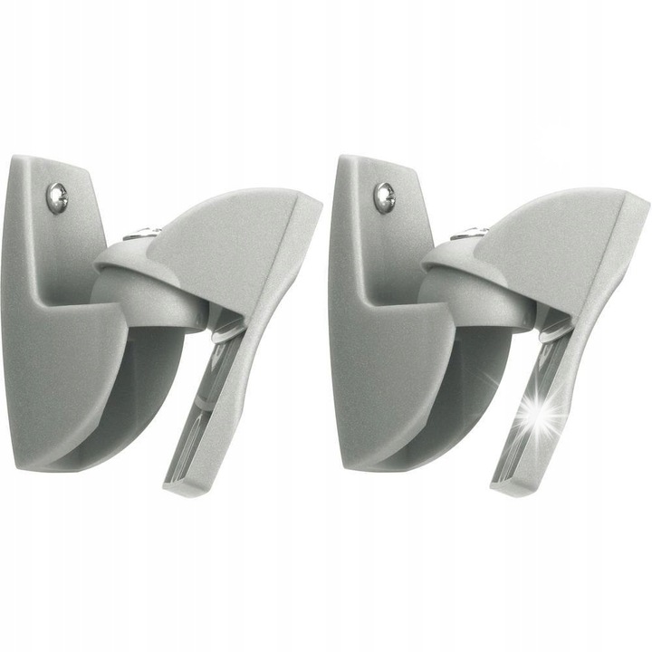 Стойка за стена, Vogel's VLB 500, комплект 2 броя, сребриста, макс 5 кг, регулируема 180x15°