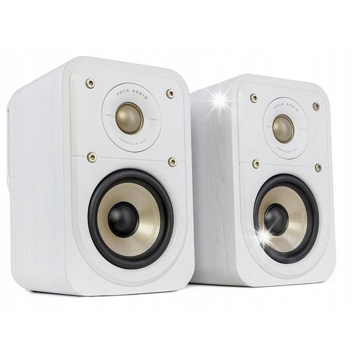 Set boxe surround Polk Audio Signature Elite ES10, alb, 137x213x155mm