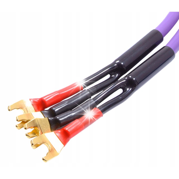 Melodika MDSC2525s audio kábel szett, 2x2,5mm2, 2,5m, lila