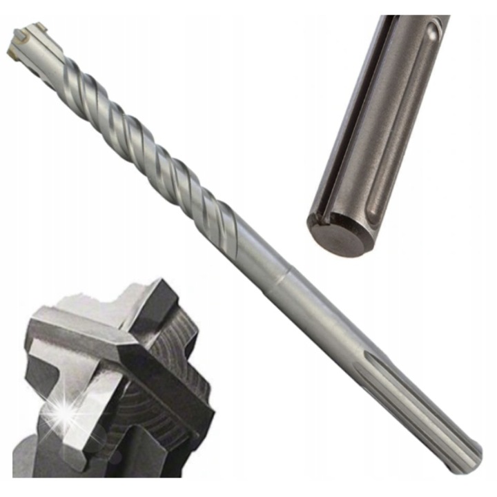 Burghiu pentru beton HuW SDS-MAX 26x520mm, 4-tile, tungsten, set