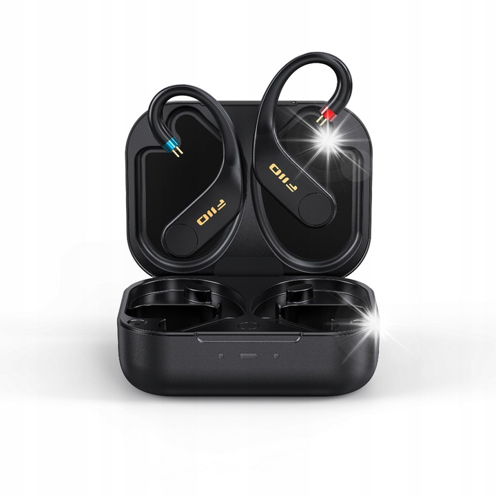 Adaptor wireless Bluetooth FiiO UTWS5, DAC AK4332, 30 ore autonomie, incarcare wireless, 2PIN 0,78mm