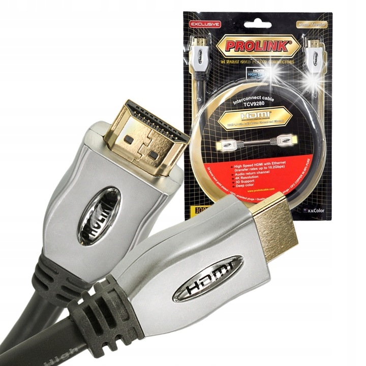Cablu HDMI Prolink Exclusive TCV 9280, 25m, UltraHD, 3D, 2.0