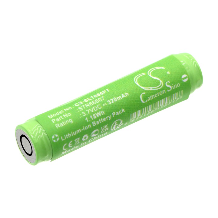 Cameron Sino CS-SLT666FT Li-ion akkumulátor 320mAh, Zöld, 47.50x10.50x10.50mm