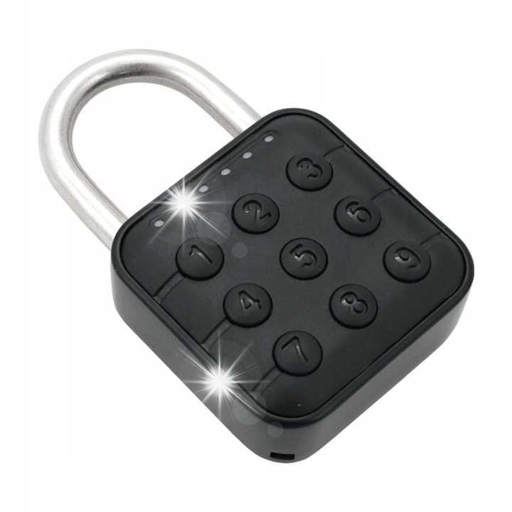 Електронна брава 45мм, XL-Tools, водоустойчива, 10 пароли, 2xCR2032