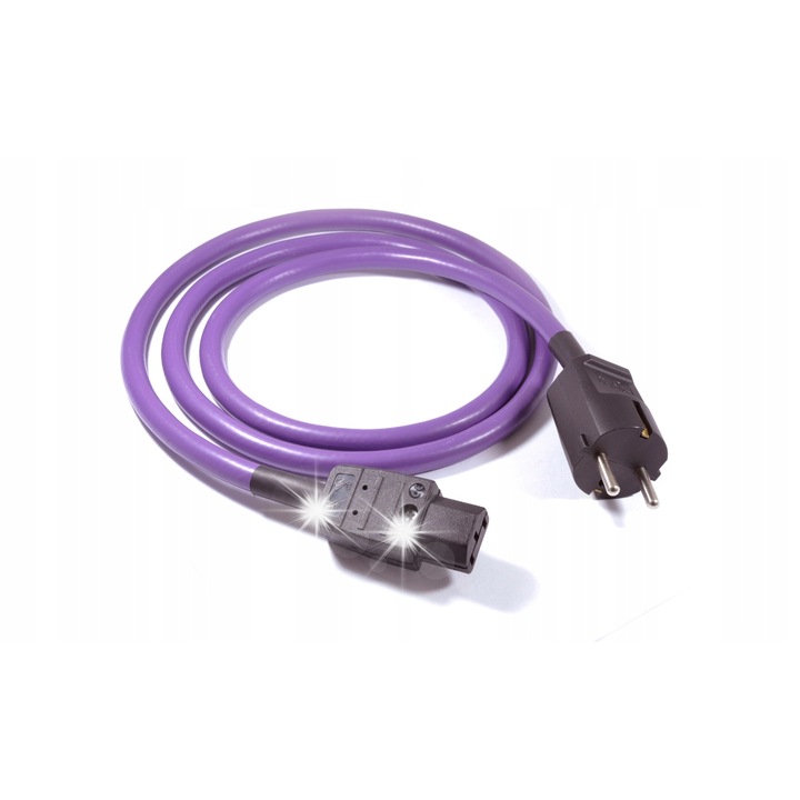 Melodika tápkábelek, 1.5m, 3x2.5mm2, réz árnyékolással, IEC C13 típus