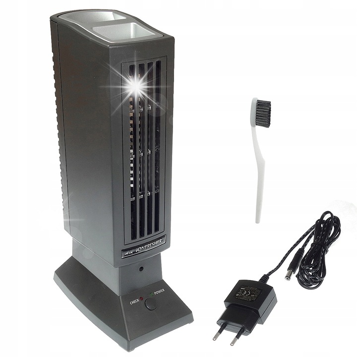 Purificator de aer IONFRESHER, plazma, 15x9x28cm, 45-90m², set complet