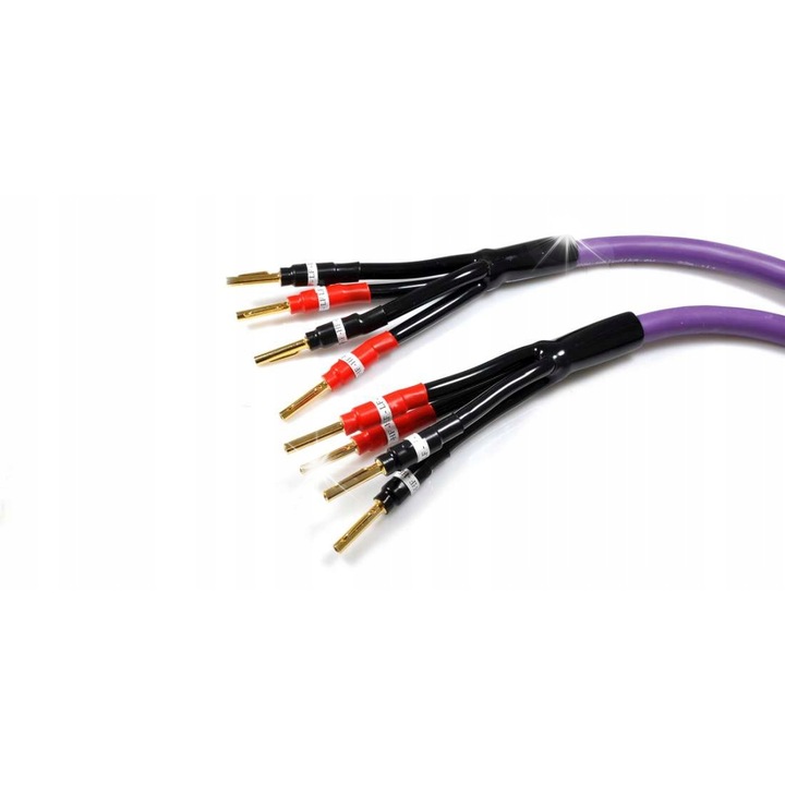 Cabluri difuzor Melodika MDBA41520 2x2m, OFC 4N, tehnologie BassCore, instalare sub tencuiala