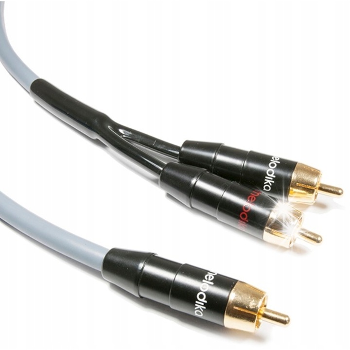 Y-образен кабел за субуфер, Melodika MDSWY100G, 10м, цвят gunmetal, устойчив на UV лъчи и вода