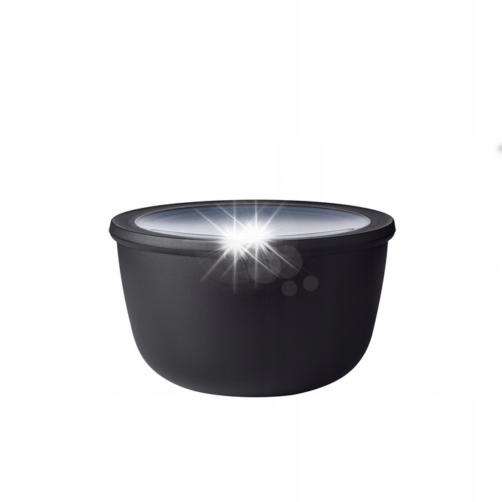 Recipient Mepal cu capac 3000ml, negru, 22,5x23,5x12,9cm