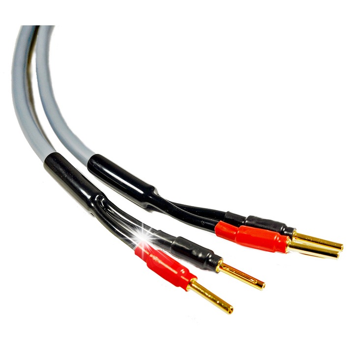 Cabluri audio Melodika, model MDSC2525G, 2x2,5mm2, 2,5m, set 2 bucati