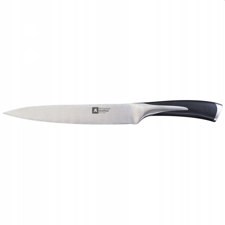 Cutit de carne Richardson Sheffield KYU, 20cm, otel inoxidabil, maner negru