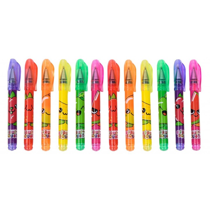 Fruitysquad - Illatos mini zseléstoll 12 db /csomag