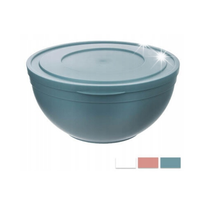 Miska cu capac, Hobby Life, 28cm, 6L, pentru aluat, universala