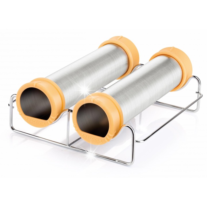 Forme copt Tescoma set 2 bucati, inox, 23x20x8,5cm, gri