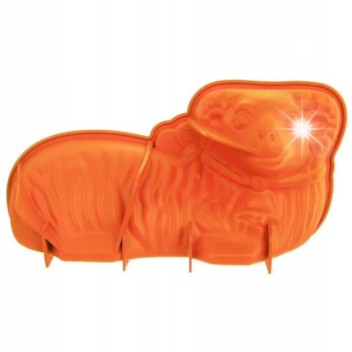 Forma de prajituri, Orion, baran, silicon, 31x17x9cm, portocalie