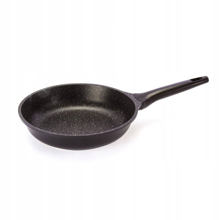 Tigaie Orion GRANDE 26cm, neagra, granit, pentru toate tipurile de plite, rezistenta la temperaturi ridicate