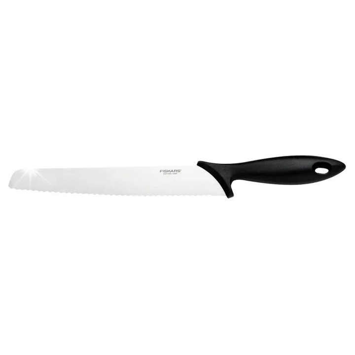 Feliator de paine Fiskars, 23cm, otel inoxidabil, tais zimtat