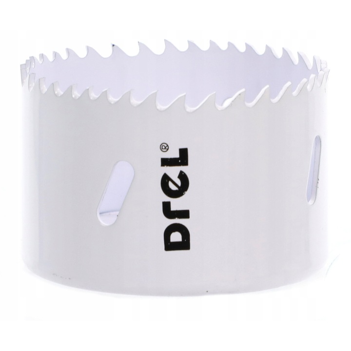 Carota pentru lemn/metal, Drel, 76 mm, Otel inoxidabil, Alb