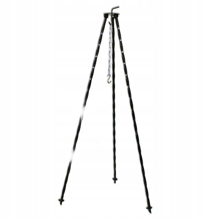 Suport ceaun, Orion, 120cm, negru, metalic