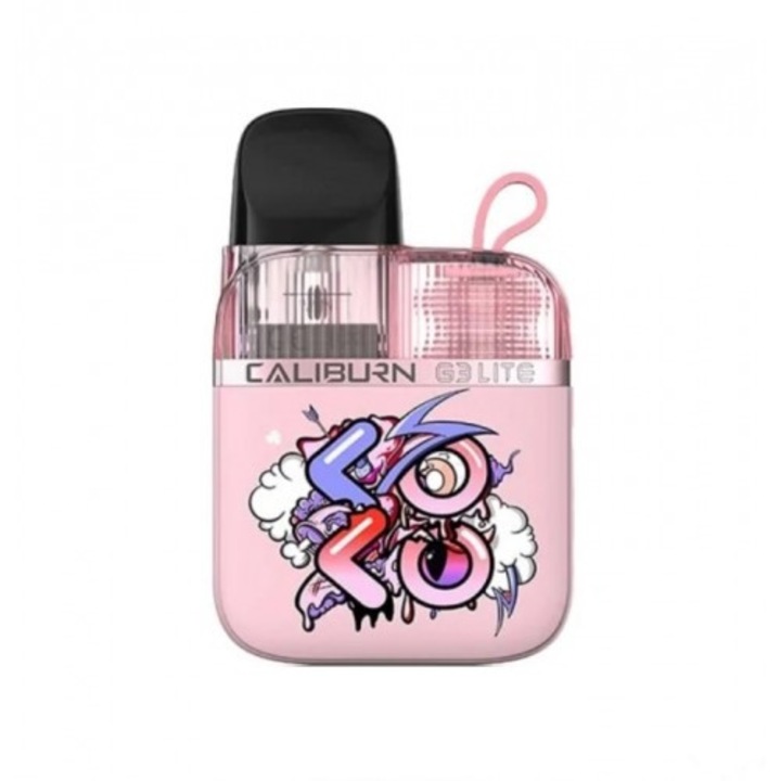 Kit Tigara Electronica Uwell Caliburn G3 Lite Koko, 2ml, 25w, 1200mAh - Grafitti Pink