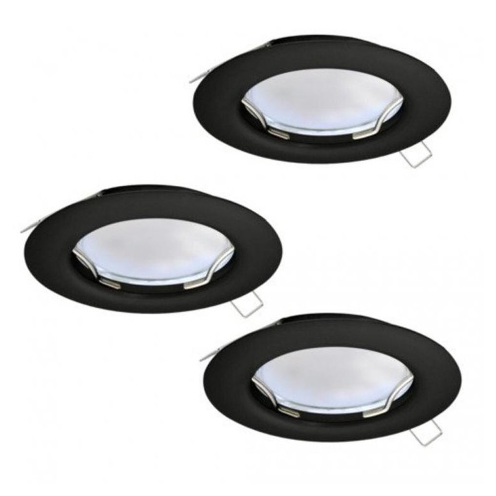 EGLO, 900754, PENETO, süllyesztett lámpa, GU10, 3X2, 8W, IP20