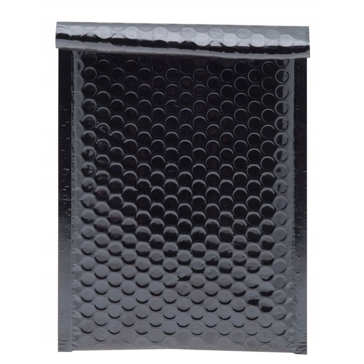 Set Plicuri Cu Bule, Neopak, Dimensiune Interioara 230 X 324 mm, Inchidere Hk Cu Banda Autocolanta, Material Folie Cu Bule + Strat Metalizat, Destinatie Expediere Postala, Automate De Colet, E Commerce, 230 x 290 mm, Negru, 100 Buc