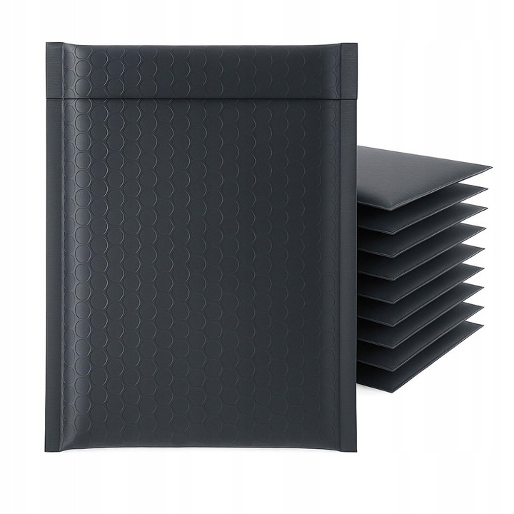 Set Plicuri Cu Bule Metalice, Neopak, Format Dreptunghiular, Hartie Solida Si Durabila, Inchidere Hk Banda Adeziva, Umplutura Folie Cu Bule, 180 x 250 mm, Grafit, 100 Buc