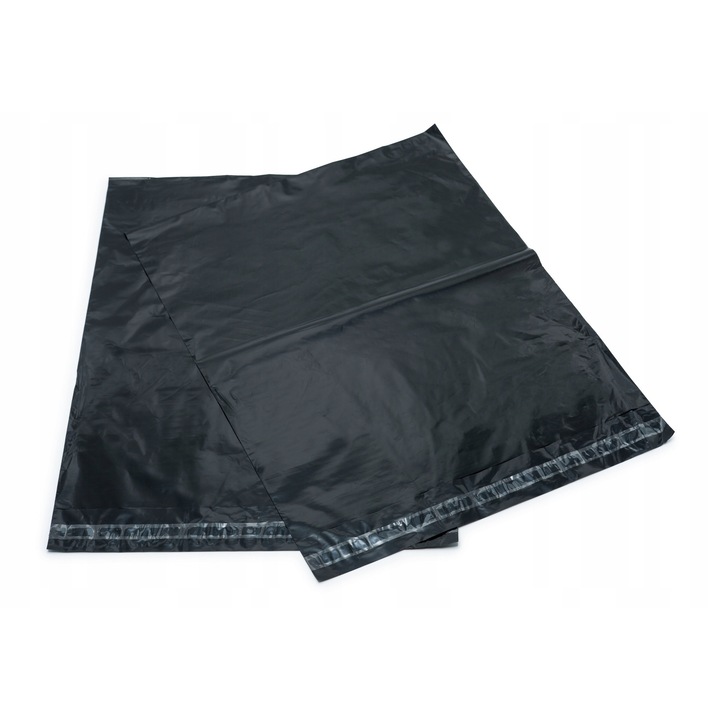 Set Plicuri De Expediere, Neopren, Fabricate Din Polietilen, Calitate Inalta, Metoda De Inchidere Autocolanta, Durabilitate Si Inchidere Sigura, 310 Mm X 420 Mm, Negru, 50 Buc