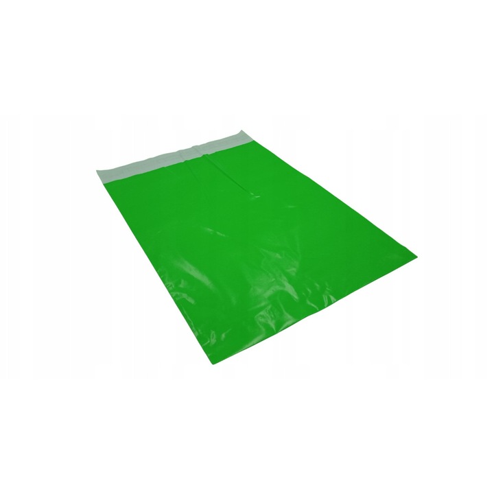 Set Plicuri Postale, Neopren, Fabricate Din Polietilen, Calitate Inalta, Metoda De Inchidere Autocolanta, Durabilitate Si Inchidere Sigura, 350 Mm X 460 Mm, Verde, 50 Buc