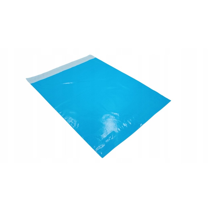 Set Plicuri De Expediere, Neopren, Fabricate Din Polietilena, Calitate Inalta, Metoda De Inchidere Autocolanta, Durabilitate Si Inchidere Sigura, 400 Mm X 500 Mm, Albastru, 50 Buc