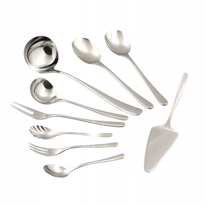 Set tacamuri Venus, Gerpol, 68 piese, inox, pentru 12 persoane, valiza eleganta