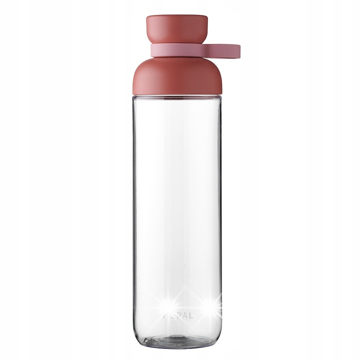 Mepal újrafelhasználható vizespalack, 900 ml, rózsaszín, 7,5x27,5cm, BPA-mentes