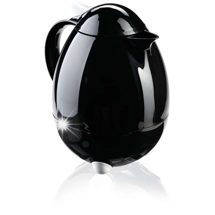 Термокана Leifheit Columbus, 1л, черна, с херметическо затваряне