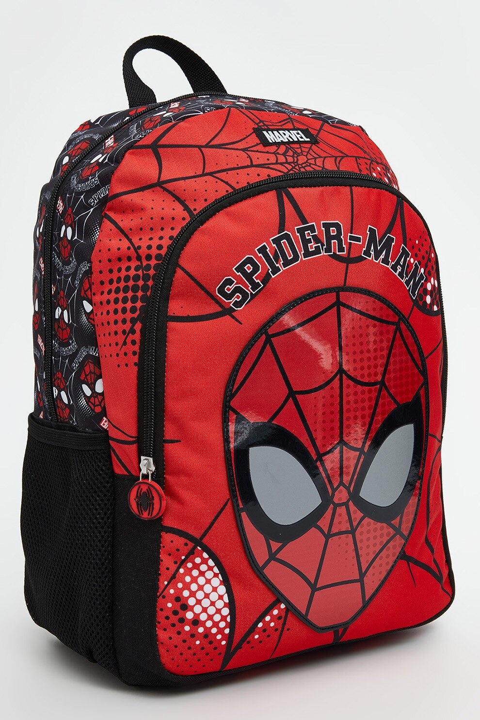 LC WAIKIKI, Rucsac cu imprimeu Spider-Man, Rosu, Negru