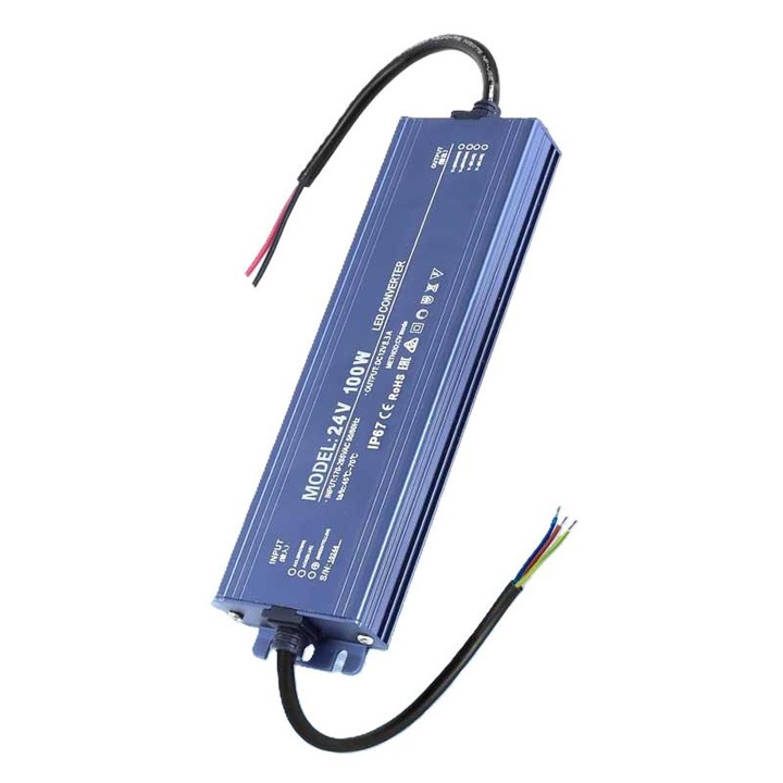 Sursa de Alimentare de Exterior IP67, 24V 3.3A – 80W