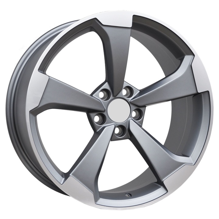 Set (4 bucati) jante 351/Rotor/Giasone 20x9 5x112 ET34 - MGM - lustruit + grafit mat