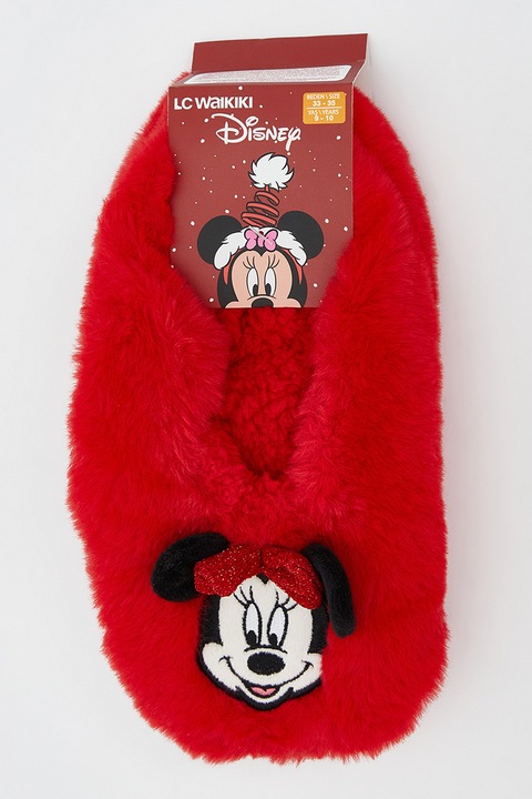 LC WAIKIKI, Botosei cu aplicatie Minnie Mouse, Rosu/Alb/Negru