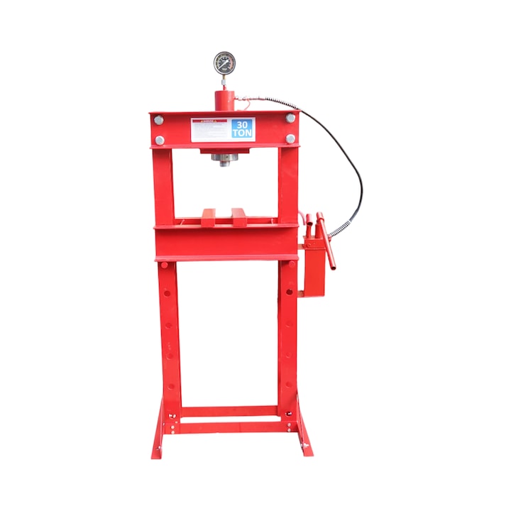 Presa hidraulică Breckner, 30T, deschidere reglabilă 0-820mm, cursă piston 0-160mm, 1570x660mm