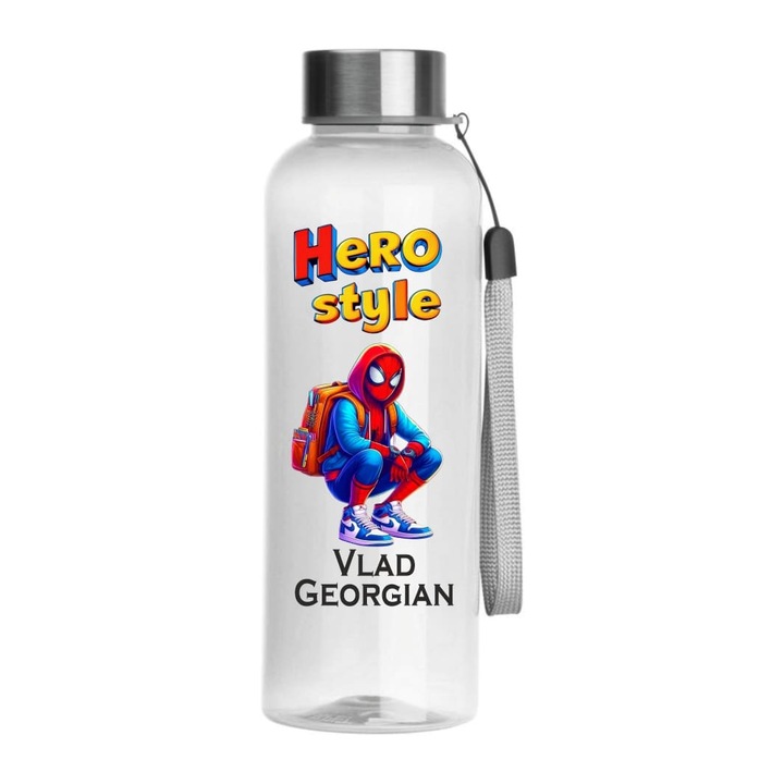 Sticla de Apa, Copii, Spider-Man, 500ml, BSC003