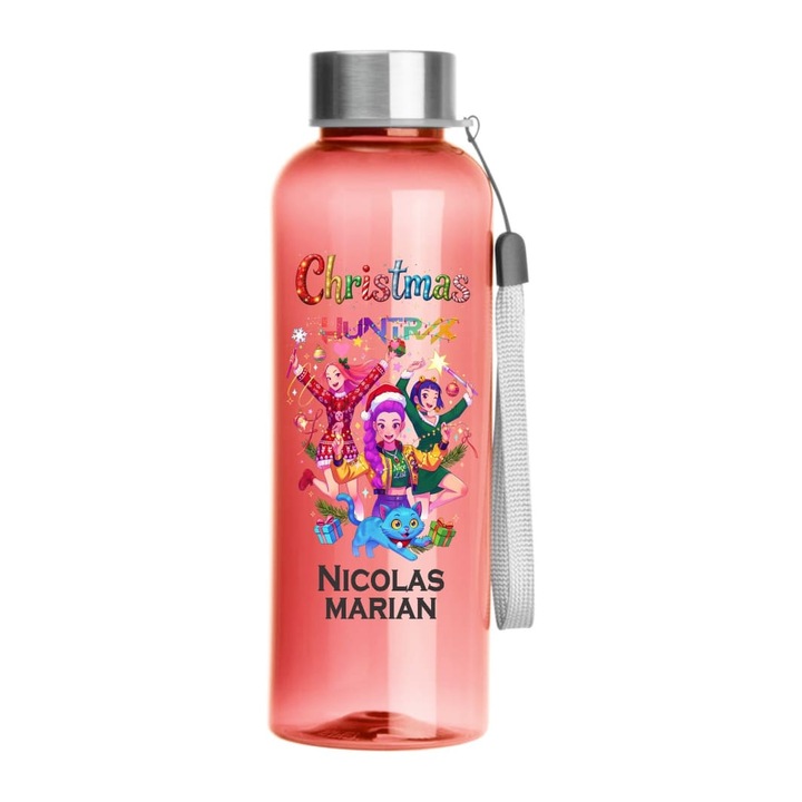 Sticla Apa Copii - Kpop, Craciun, 500ml (BSC048)