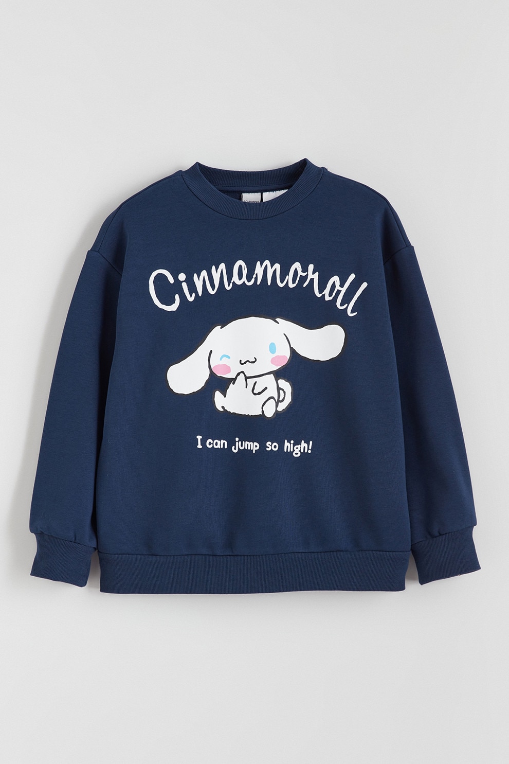 LC WAIKIKI, Bluza de trening cu imprimeu Cinnamoroll, Alb