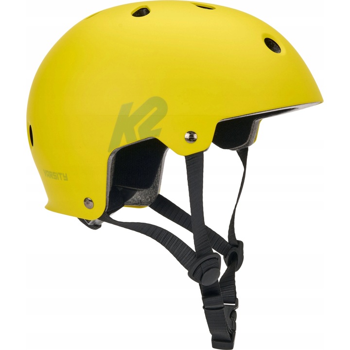 Casca K2 Varsity, sárga, 55-58 cm, görkorcsolyához és kerékpárhoz