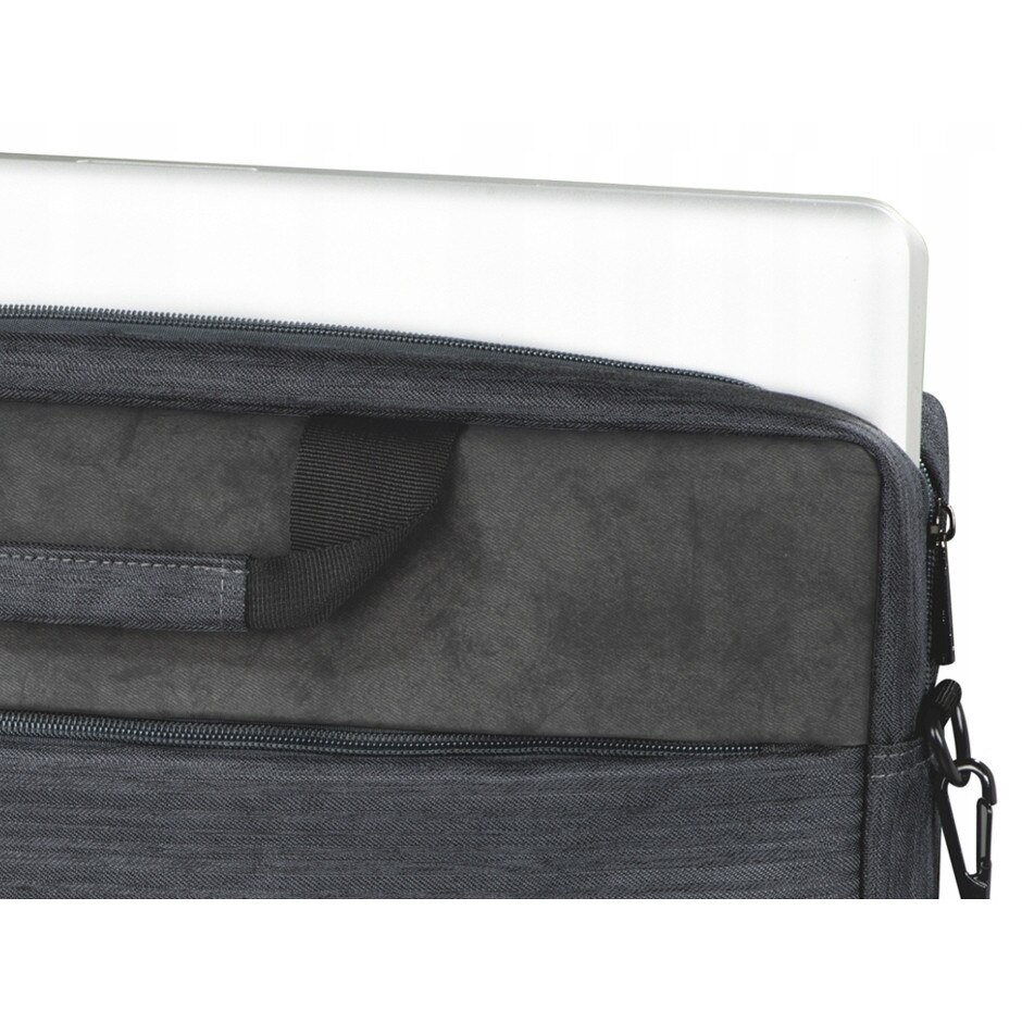 Geantă laptop Hama Tayrona, 13.3-14.1 inch, protecție, organizare, neagră, dimensiuni 30x45cm