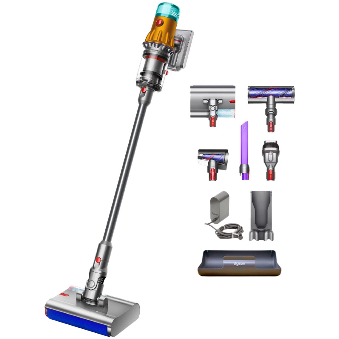 Aspirator vertical fara fir Dyson V12s Detect Slim Submarine™