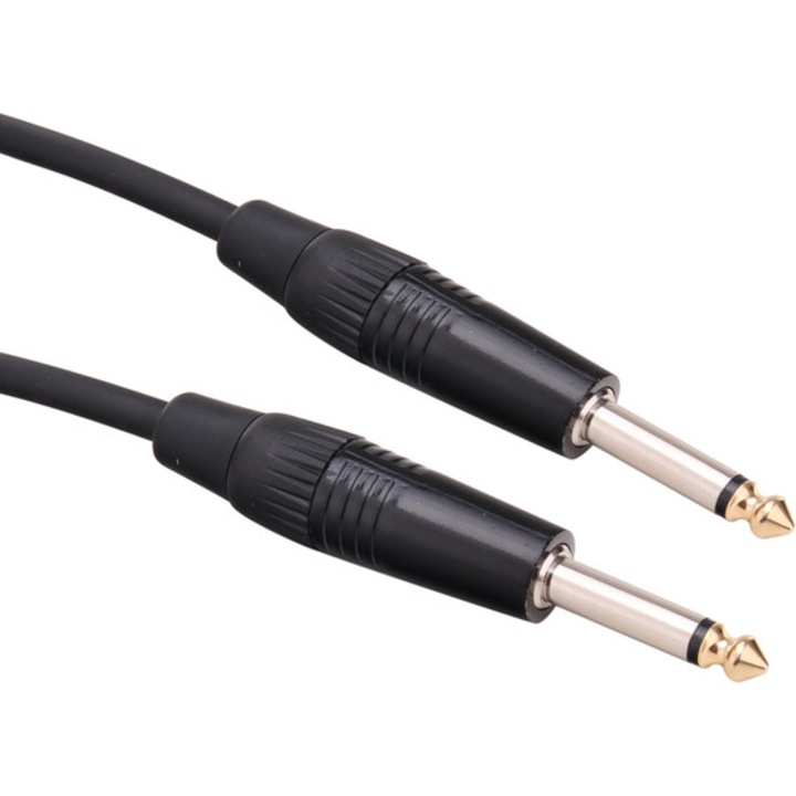 Cablu Jack Mono 6.3 tata-tata 6 metri Pronomic Stage INST-6