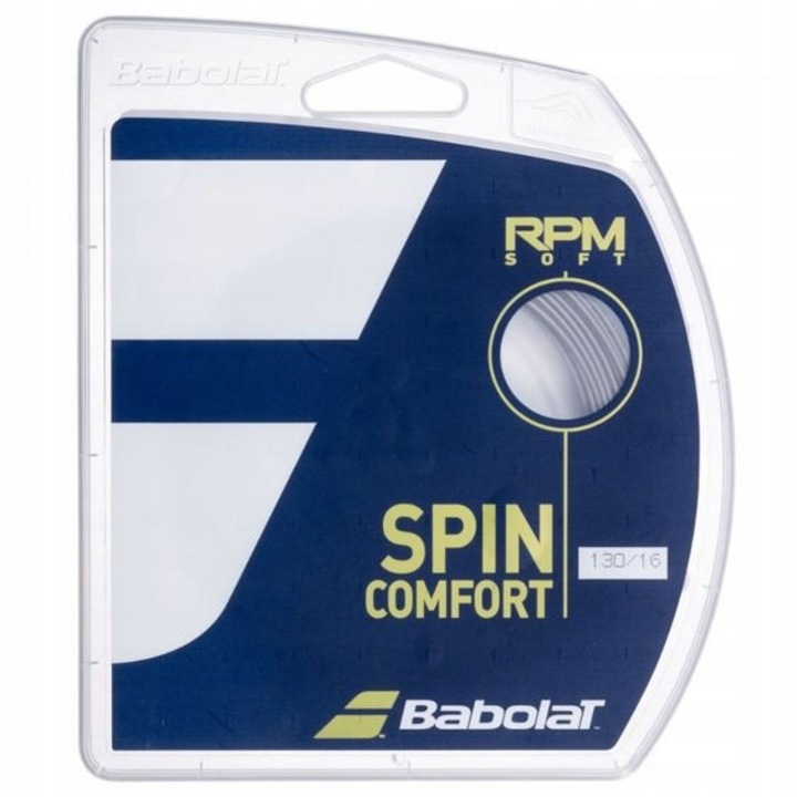 Babolat 12 m Rpm Soft tenisz húr, 1.25 mm, szürke